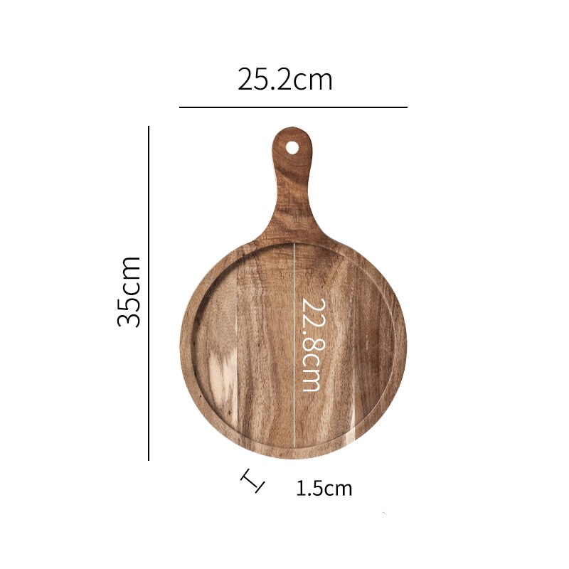 Reindeer Acacia Wood Charcuterie Board - Christmas Serving Platter With Resin Design, Handcrafted Gift