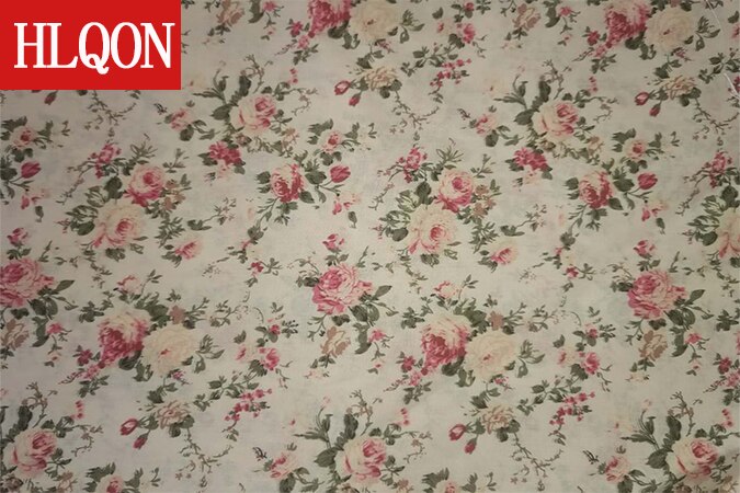 100% Katoen Gedrukt Satijn Rillingen Stof Gebruikt Voor Quilten Naaien Jurk Vrouwen Kleding Rok Schoen Door 100x150cm
