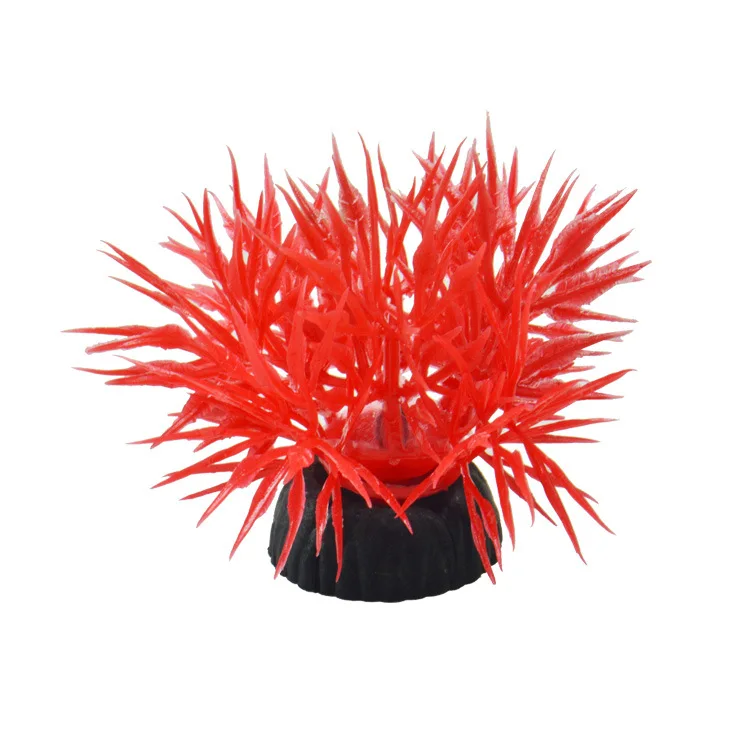 Aquário artificial decorativo pvc plantas aquáticas simulação água ervas daninhas ornamento tanque de peixes grama decoração acessórios: CINZA