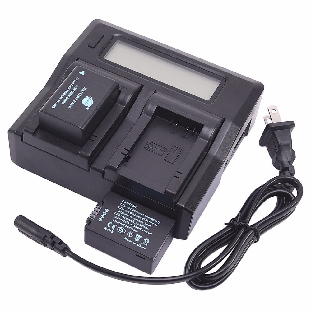 3PCS 1500mAh 7.4V DMW-BMB9 DMW-BMB9E DSTE Camera Batterij Dual Charger voor Panasonic DMC-FZ40 FZ45 FZ47 FZ48 FZ100 FZ150 DC-FZ80