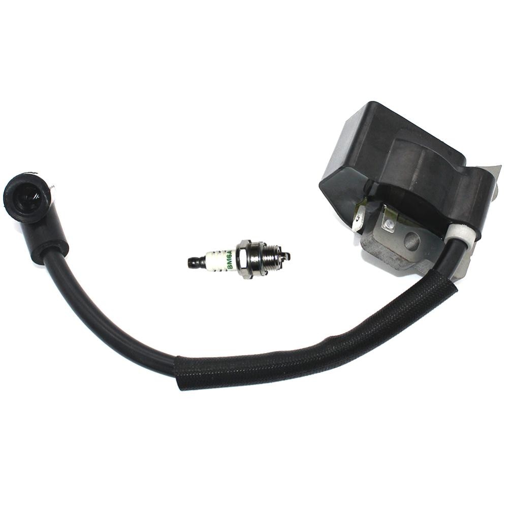 Ignition Coil SparkPlug BM6A For Craftsman Homelite Super 2VI XL2 94711A 94711CS Ryobi UT-08580 RY26901 TrimmerBlowers#850108001