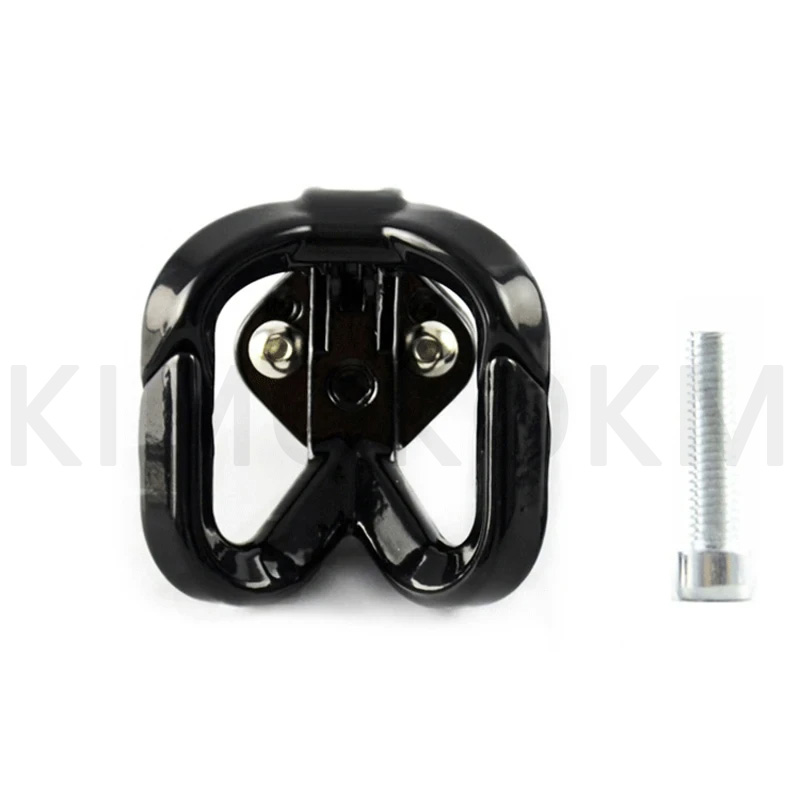 Aluminiumlegering Multifunctionele motorfietsaccessoires Motorhelment Hook Holder Handtas Hook Bagage Boodschappentas Hangers: Black