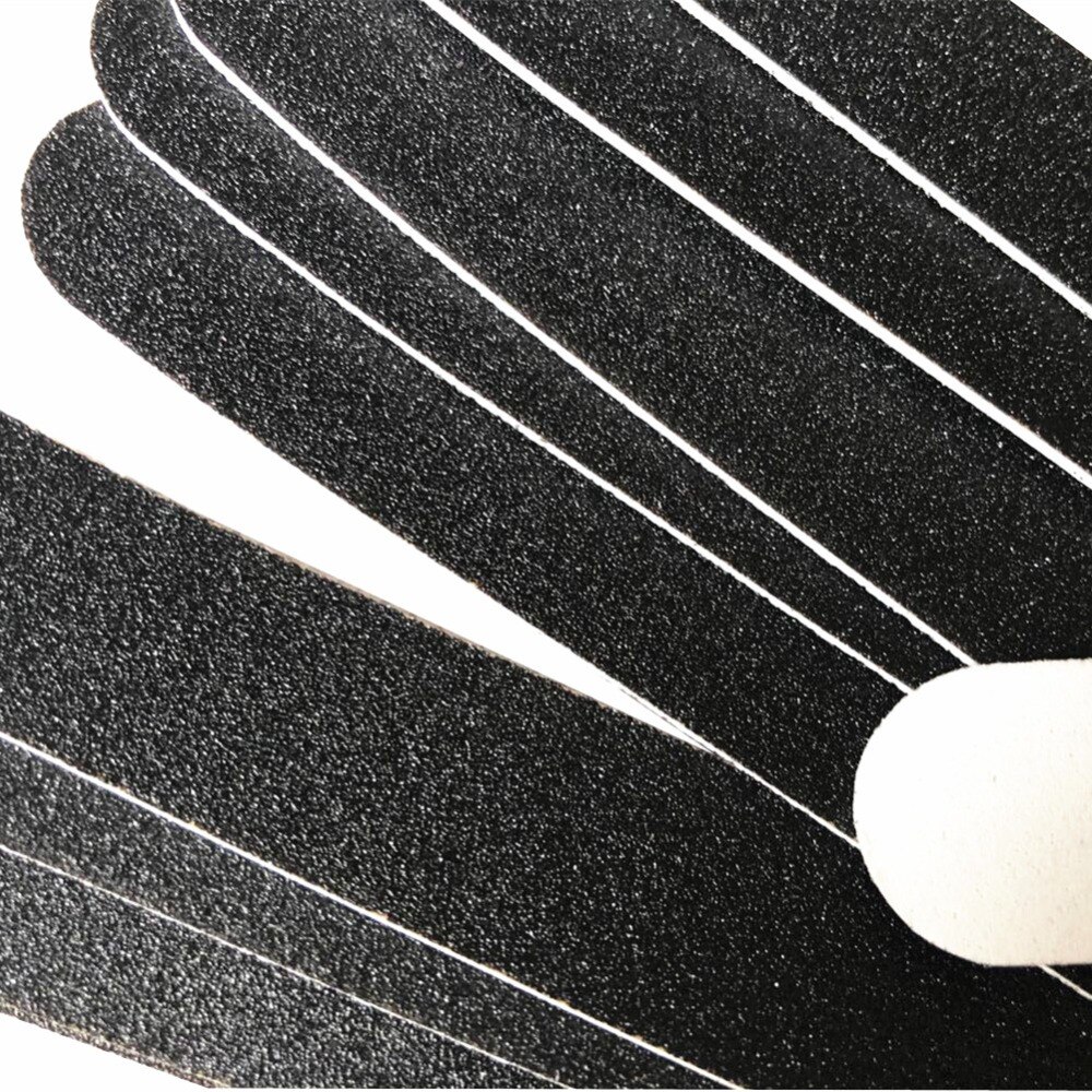 10 Pcs Black Replacement Pads Nail File Disposable Sandpaper 100/180/240