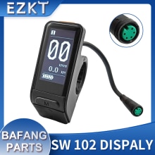 BAFANG – Mini écran de vélo électrique SW102, étanche, contrôleur de vitesse, Kit de Conversion pour BBS01, BBS02, BBSHD, moteur central