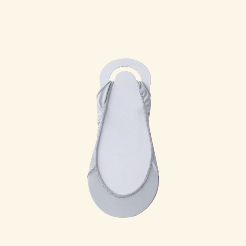 1 Pair /2 Pairs High Heels Shoes Ice Silk Thin Half-Palm Suspender Invisible Boat Socks Women Summer Silicone Non-Slip Socks: Brown
