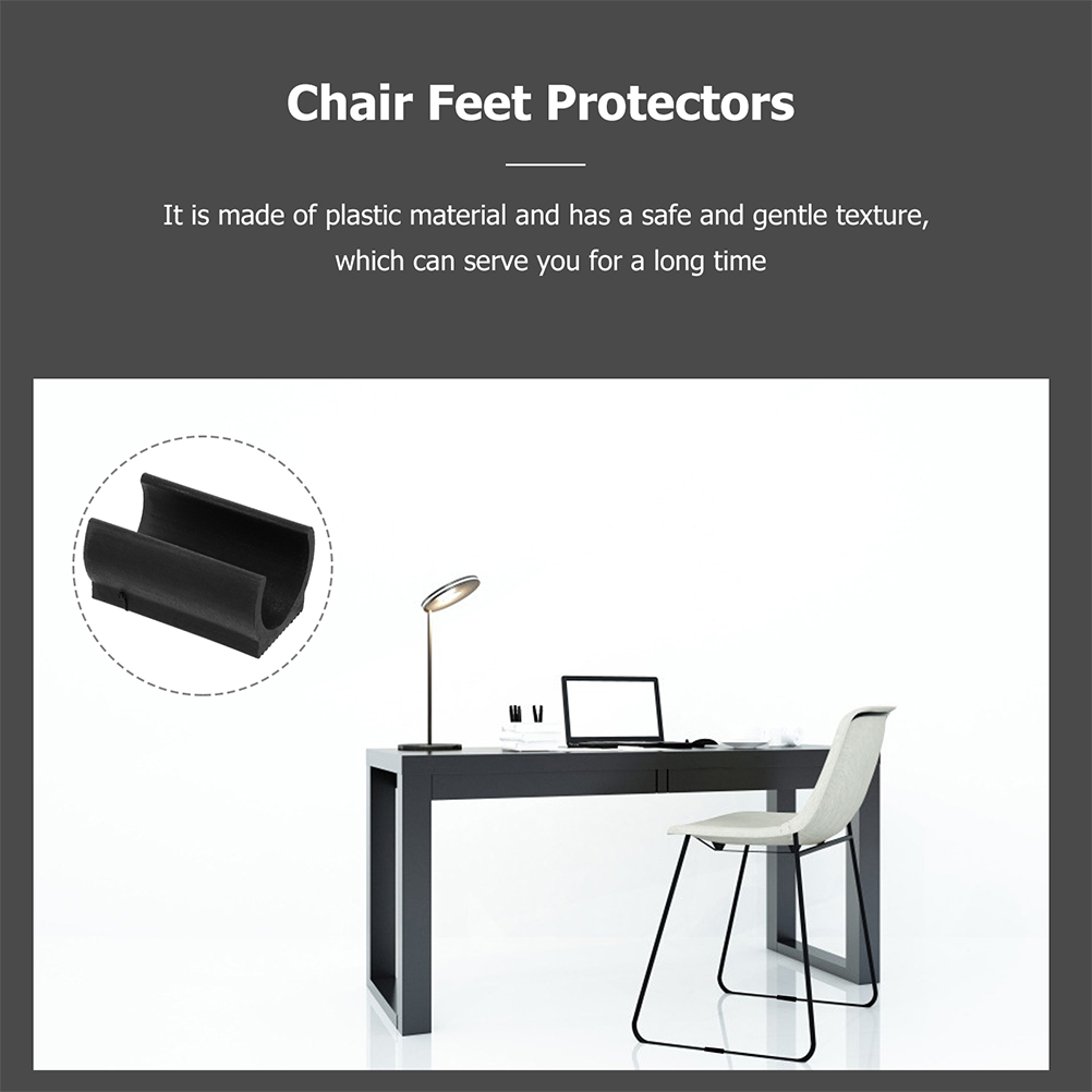 Tapis antidérapants en plastique, 25 pièces, couvre-pieds de chaise, protection des pieds de meubles, coussinets antidérapants, manchons de pieds de bureau, tabouret, jambe de Trampoline