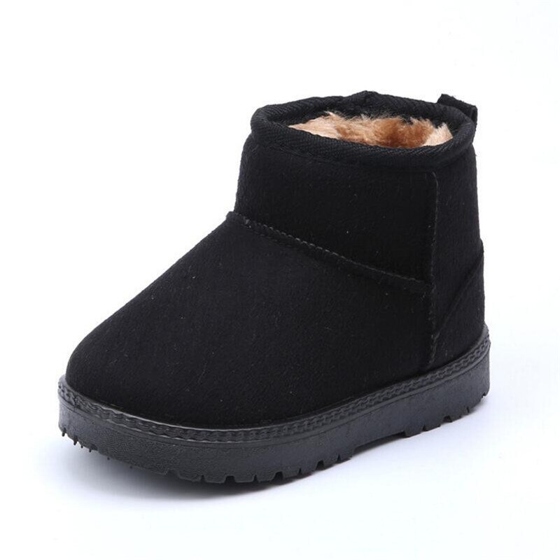 Classic Kids Baby Peuter Schoenen Kind Winter Warme Snowboots Schoenen Pluche Dikkere Zool Jongens Meisjes Snowboots Schoenen Grote size 22-36