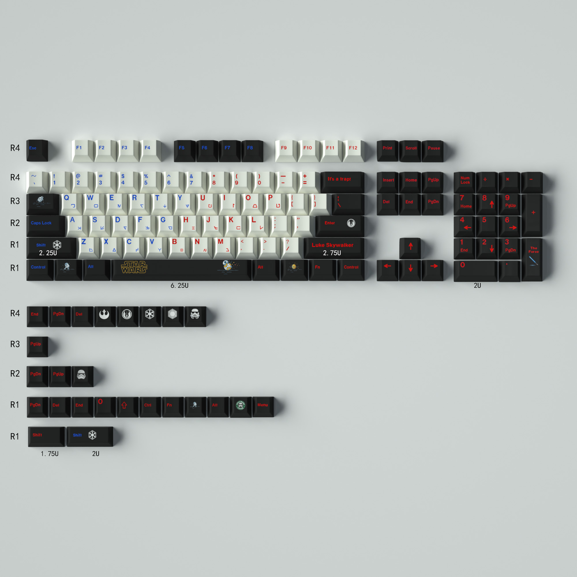 GMK The First Love Keycaps, juego grande, teclas personalizadas en inglés japonés, perfil de cereza, teclas de DYE-SUB PBT para teclado mecánico: Rosa claro