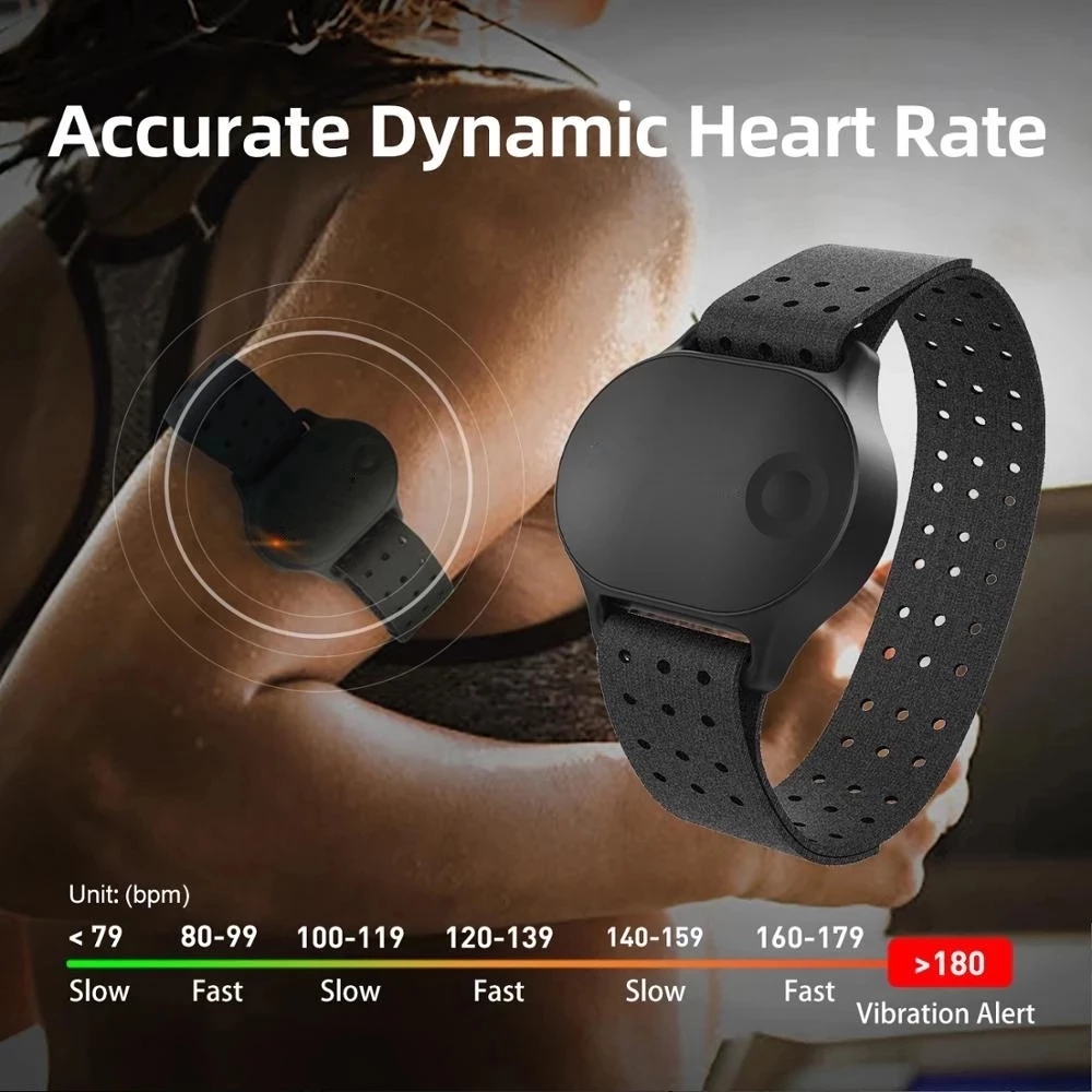 Wahoo Zwift – bracelet de poignet avec moniteur de fréquence cardiaque, Bluetooth 4.0 ANT, accessoires de cyclisme, capteur pour calcul GPS de vélo