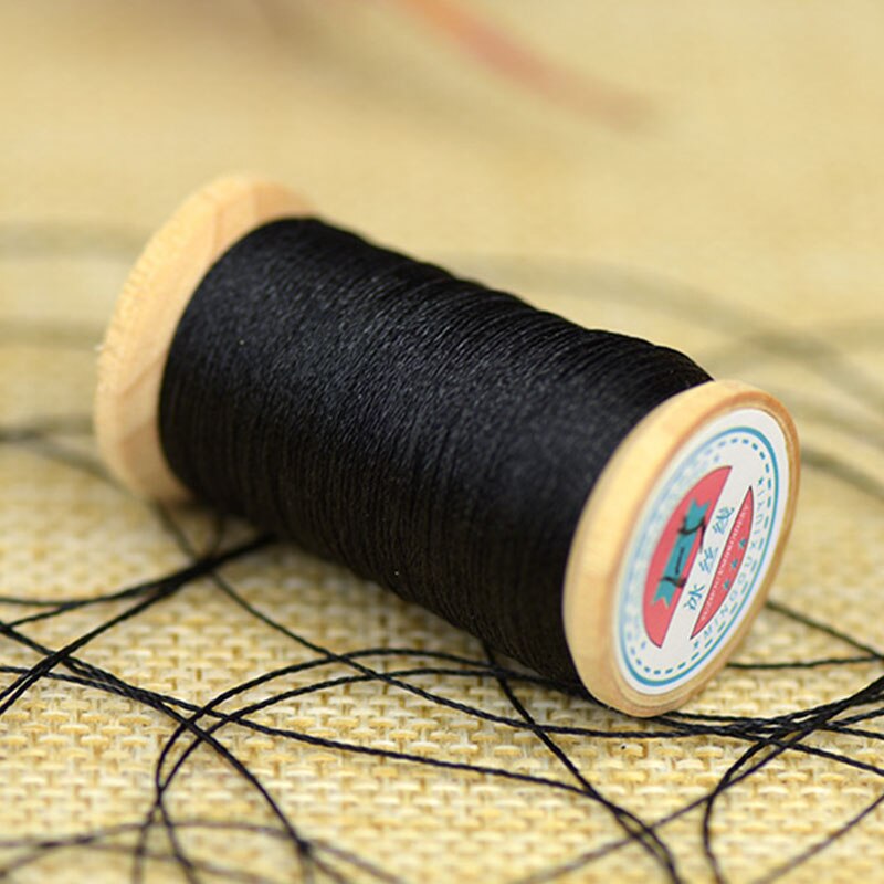 High strength 3 Strands Thread Tassel Line Roll Of 0.3mm Hand-woven Chinese Knot Tassels Line Nylon Braided Wire About 50M: 5