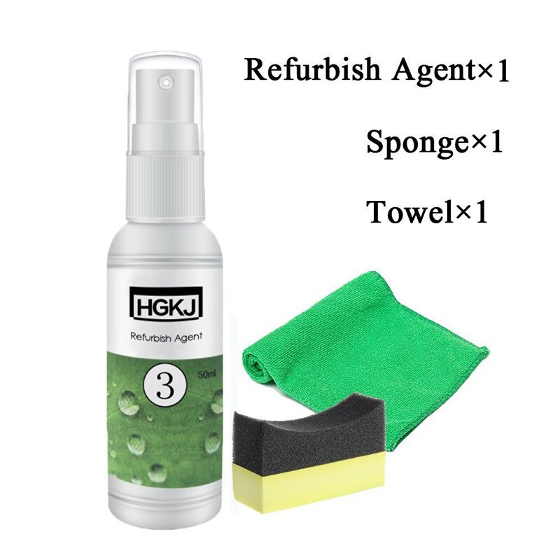 Auto Plastic Plating Opknappen Agent Coating Polijsten Schoon Protect Tool 50 ml
