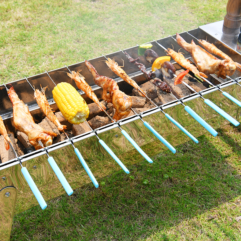 304 edelstahl erweitert barbecue zeichen spezielle getriebe zeichen für outdoor rotary ofen grill nadel hammel string flache zeichen