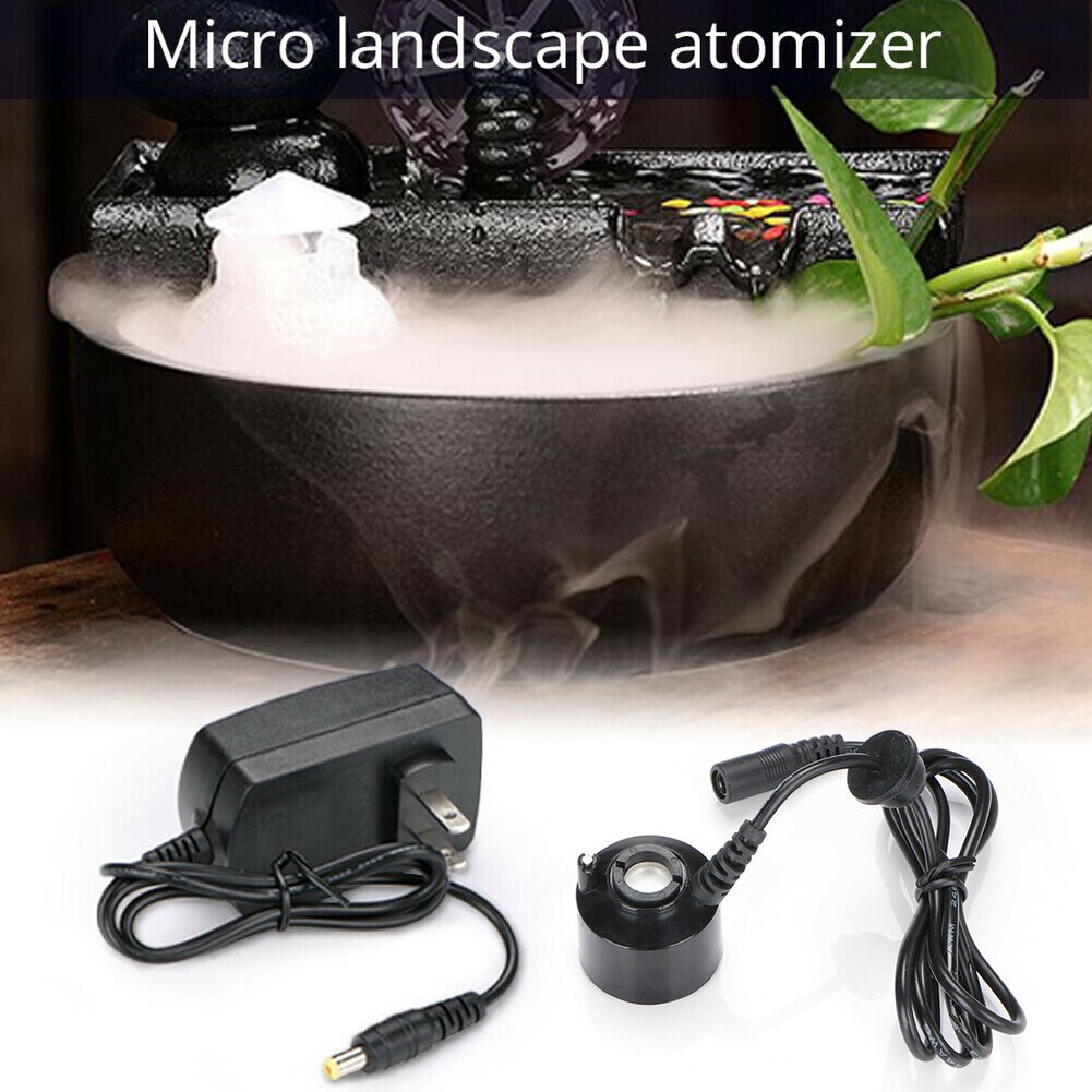 Mist Maker Fogger Water Fountain Pond Air Humidifier Purifier Indoor Outdoor Garden Garden Supplies DC24V TB