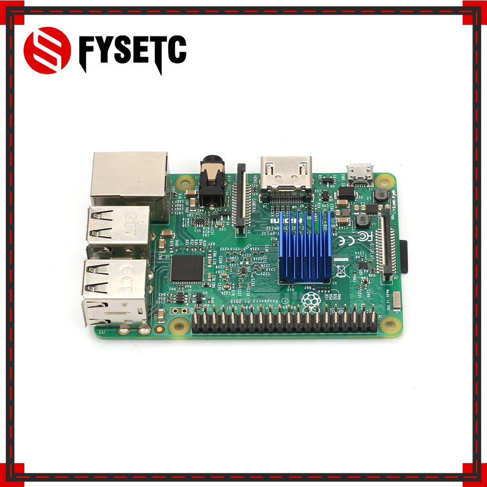 2 stücke Blau Raspberry Pi Kühlkörper Kühler Aluminium 15*14*13mm Mit Klebstoff Für Kühl Raspberry Pi 3/2 modell B LV8729/TMC2100