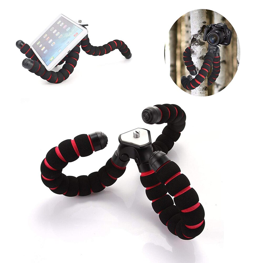 Support de trépied flexible poulpe Support Selfie Extensible Support de Montage Pour Nikon D3100 D3200 D3300 D3400 D3500 D4 D4s D5 D500