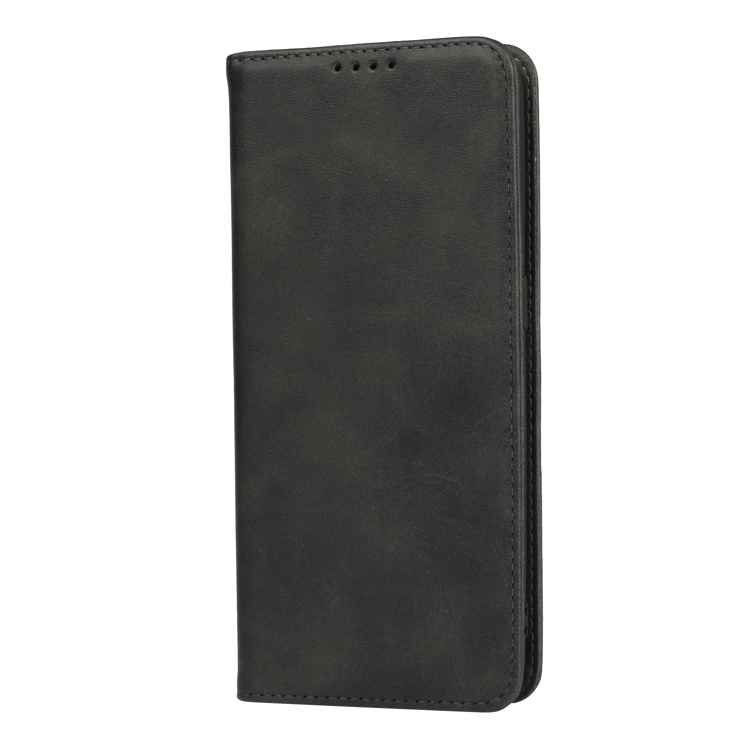 Funda de cuero para OPPO Find X3 Pro, carcasa con tapa, tarjetero, funda con atracción magnética, BILLETERA, funda para OPPO Find X3: for OPPO Find X3 Pro / Negro / Just Case