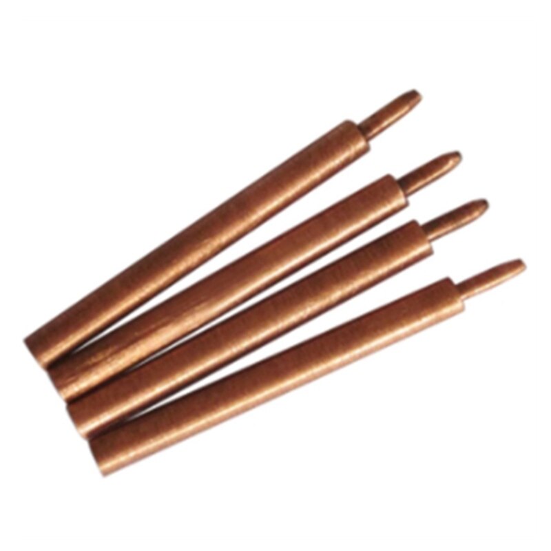 8Pcs Lassen Naald Aluminium Oxide 3Mm Excentrieke Staaf Lasmachine Lassen Pen Solderen Batterij Nikkel Plaat