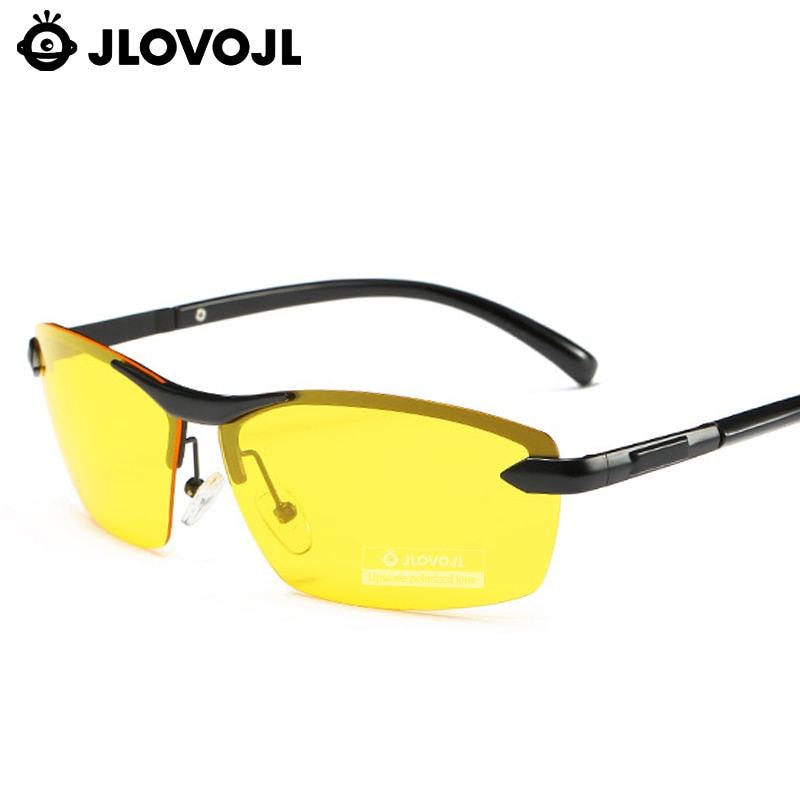 Mörkerseende glasögon herr bilkörning solglasögon dam  uv400 gul lins antireflex oculos de sol herr/kvinnor glasögon