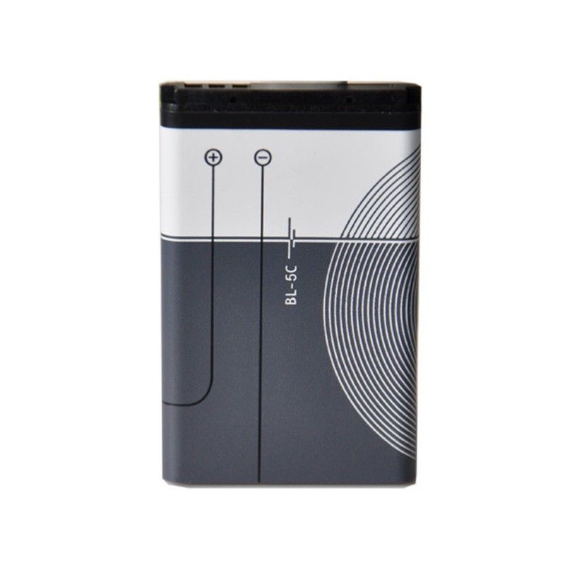 Original 3.7V 1020mAh BL-5C Li-ion Battery For Nokia 2610 2600 2300 6230 6630 phone speaker MP3 player Universal battery