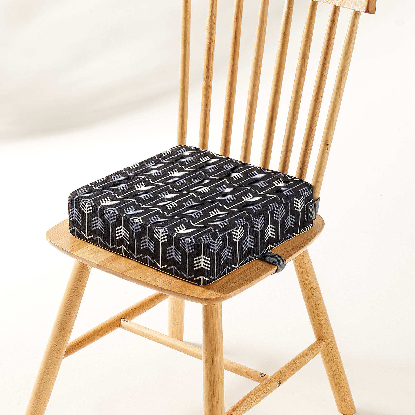 INSULAR Verstelbaar Kussen Kinderen Zitwasmachine Kinderen Stoelverhogers Baby Dineren Verhoogde Binnenzool Verwijderbare Veiligheidskussens: Bruin