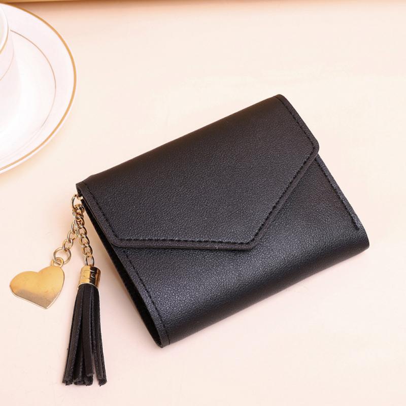 Damepung high #39 end mini kort sød kompakt pung pung tegnebøger kortholder lille dame pung kvinde hasp mini clutch: 03