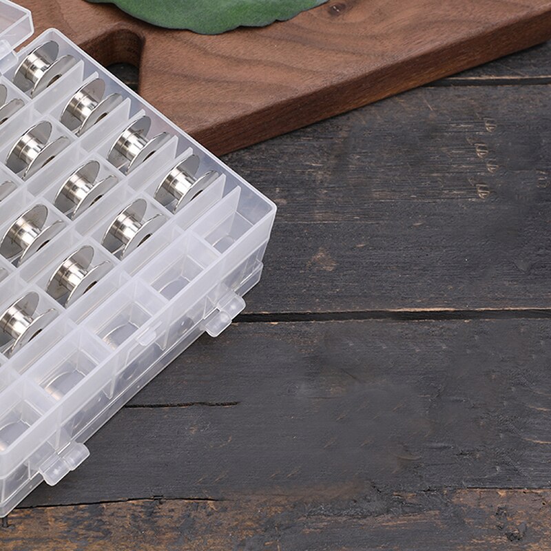 Boîte de rangement pour Machine à coudre, 25/30 emplacements, bobines vides, outils de couture de , accessoires pour la maison, offre spéciale