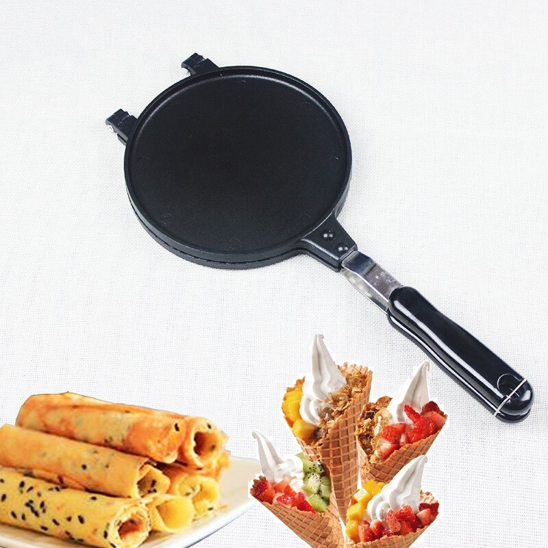Household Waffle Bake Maker Kitchen Non-Stick Aluminum Alloy Waffle Maker Pan Mould Mold Press Plate Waffle Iron Baking Tools