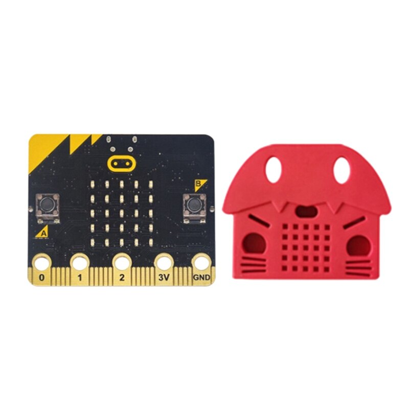 BBC Micro:Bit Go Kit Micro:Bit BBC With Protective Case Programmable Learning Development Board For DIY Projects: Orange