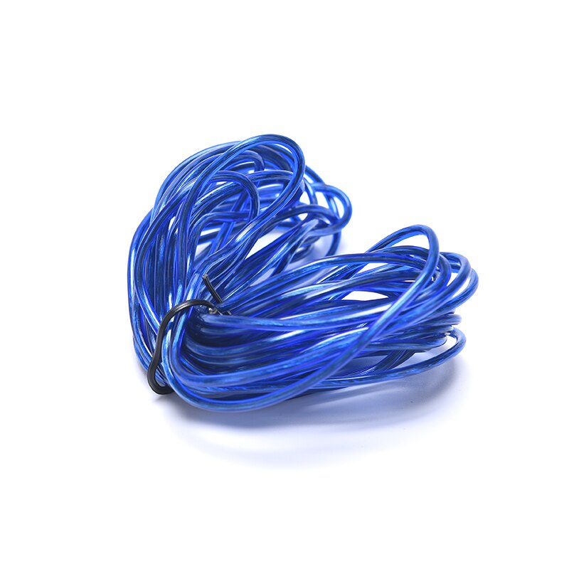 10GA Power Cable Fuse Holder Subwoofer Speaker Car Audio Wire Wiring Amplifier Installation Wires Kit 1set