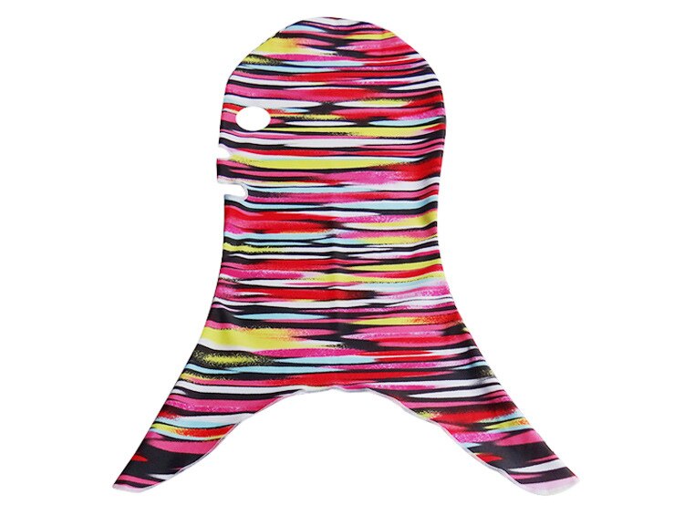 Männer Frauen Gemischt-farbe Facekini Schwimmen Maske Ausschlag Wachen Ohr Schützen Maske Anti-Uv Quallen Tauchen Schwimmen Hüte: Modell 17