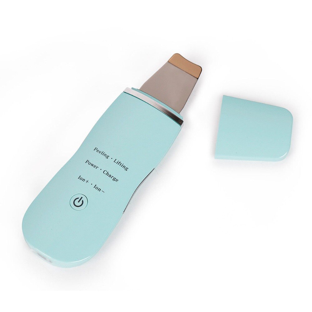 Oplaadbare ultrasone huidreiniger, sonische gezichtspeeling, massageapparaat, ionengezichtslift, ultrasone mee-eters schoonheidsapparaat