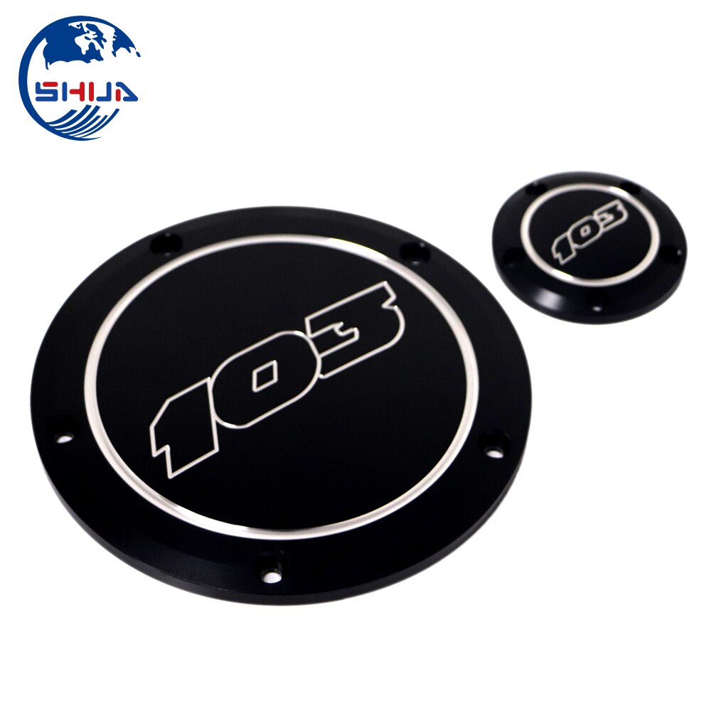 Cubierta De Temporizador Derby Negra Para Harley Touring, Dyna, Softail (1999-2017)