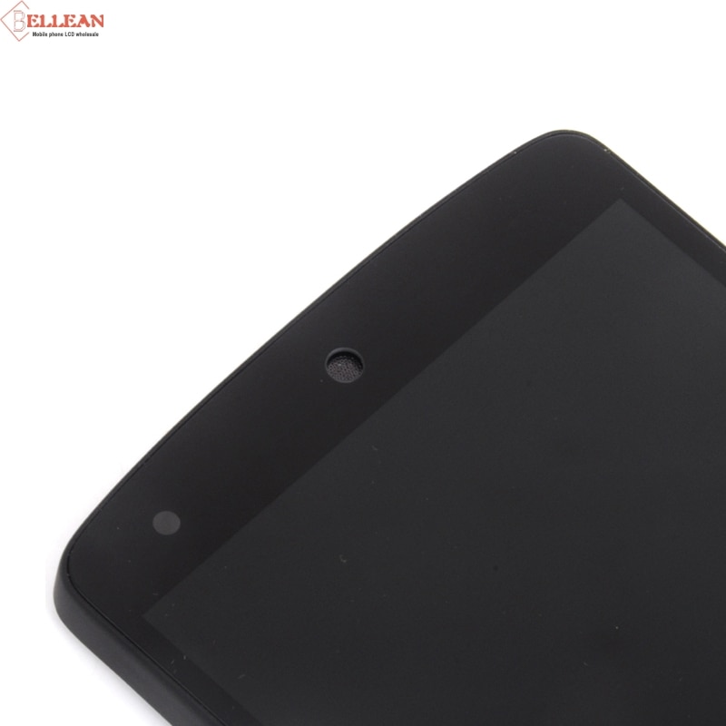 Hh 4.95 " origineel scherm voor lg nexus 5 lcd met touchscreen-digitizermontage  d820 d821 schermen met frame gratis verzending + gereedschap