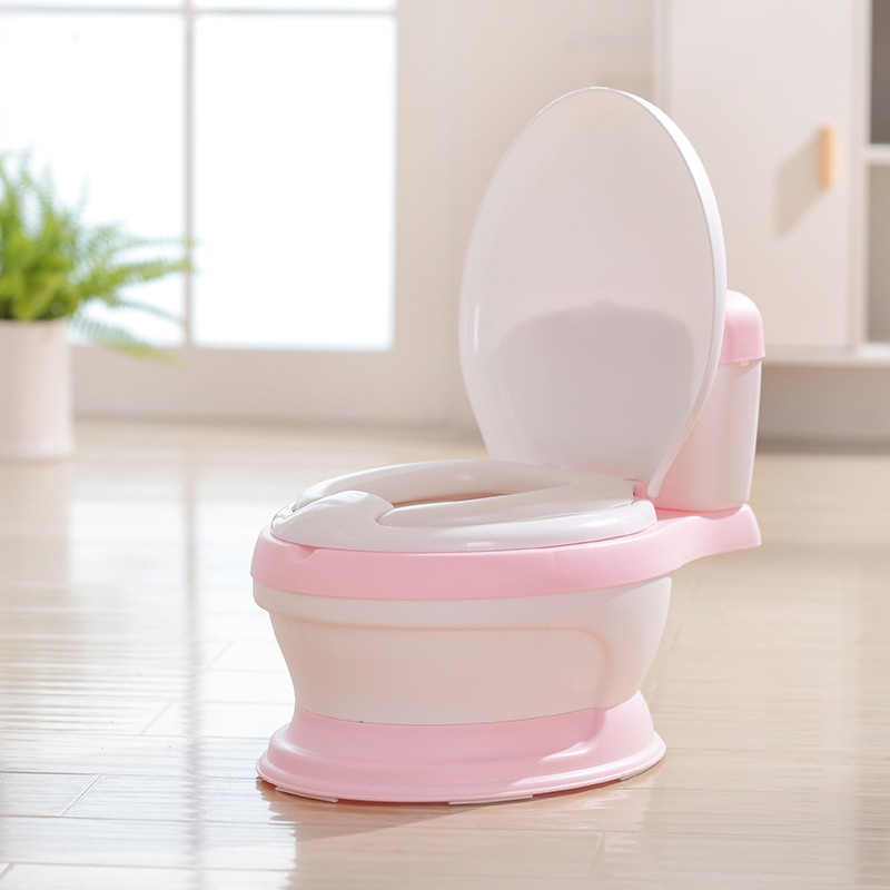 Factory Simulation Mini Toilet Infant Pony Potty Seat Portable Toilet Training Urinal for free potty brush+cleaning bag