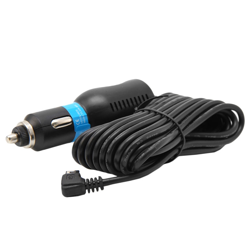 Mini adaptador de cargador de coche, Cable USB de 5V, 2A, CC, para cámara GPS, 3,5 m, X6HB