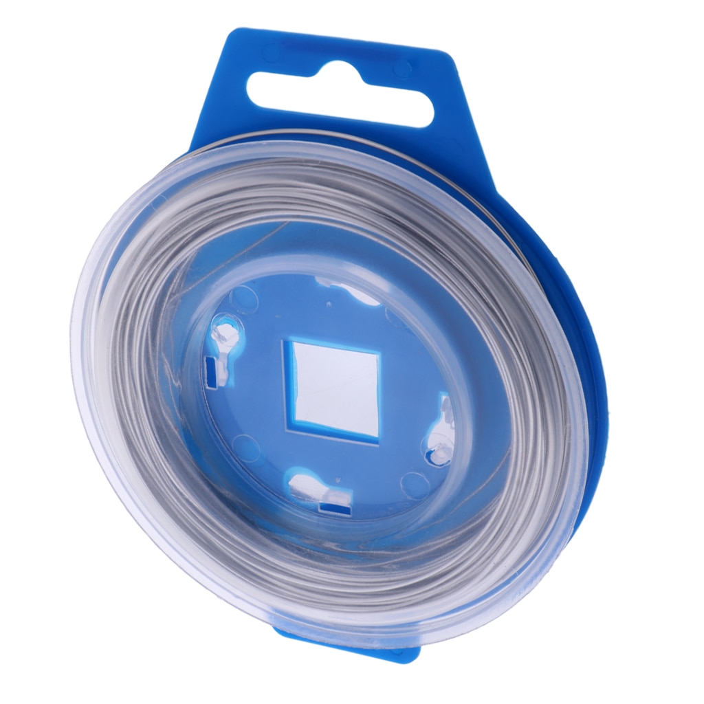 Motorcycle Stainless Steel Wire Cable Safety Locking Tie Roll Spool 25Ft