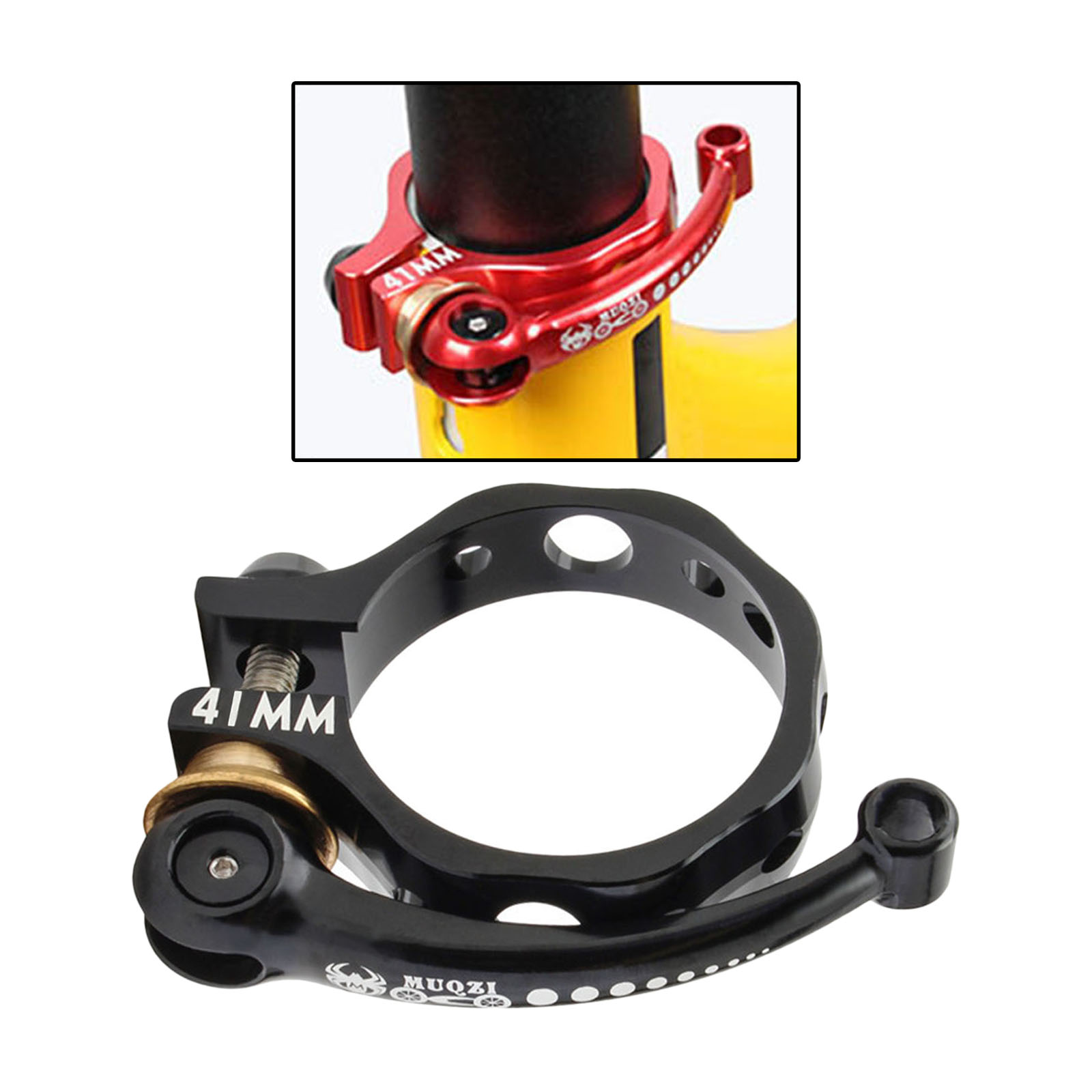 Fiets Zadelpen Klem Voor Vouwfiets Zadelpen Clip Gesp Slot, Aluminium Legering