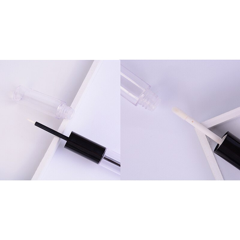 Packaging Container DIY Makeup Lip Balm Packing Bottles 1Pc Double Head Empty Lip Gloss Tubes Clear Lipstick