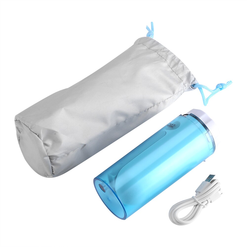Elektrische USB Charge Wc Bidet Handheld Spray Bidet Draagbare Spuit Badkamer Handige Reizen Bidet Kit Blauw