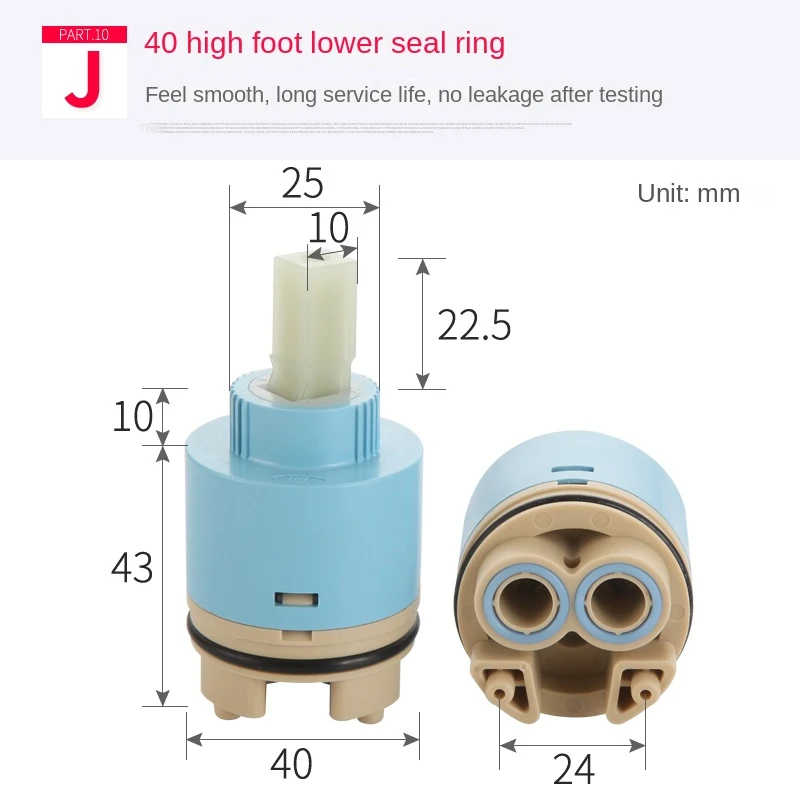Kranen Mengen Spoelklep 25 Mm/35 Mm/40 Mm Cartridge Keramische Cartridge Mengkraan Keuken Badkuip Douchekranen Accessoires: Roze