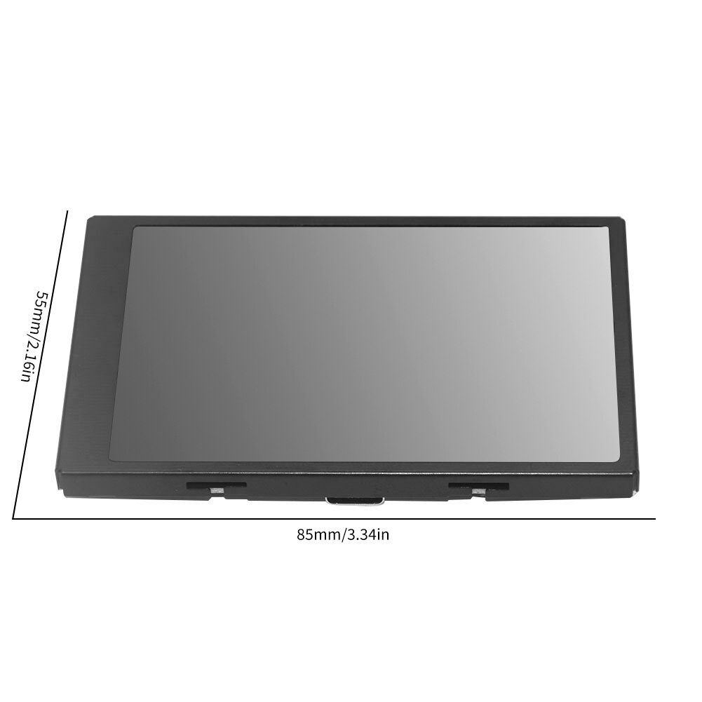 Neueste 3,5 Zoll IPS Typ-C Sekundären Bildschirm Computer CPU GPU RAM HDD Monitor mit Halterung USB Anzeige AIDA64 für Mini ITX fallen