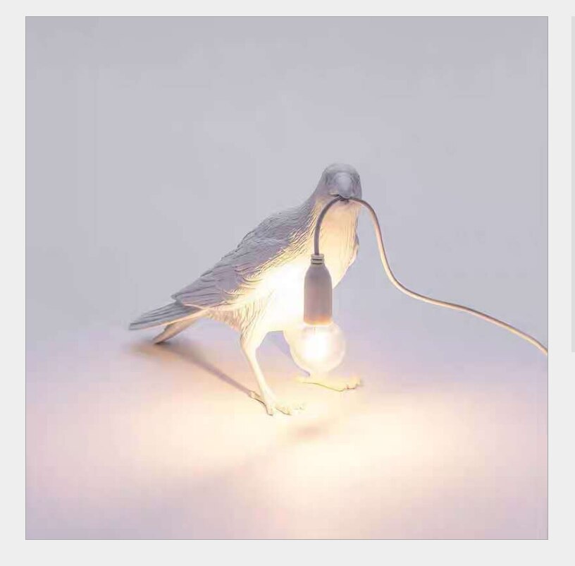Vogel Lampe Wand Led Mit Stecker In Kabel Für Wohnzimmer Büro Nacht Hause Lichter Decor