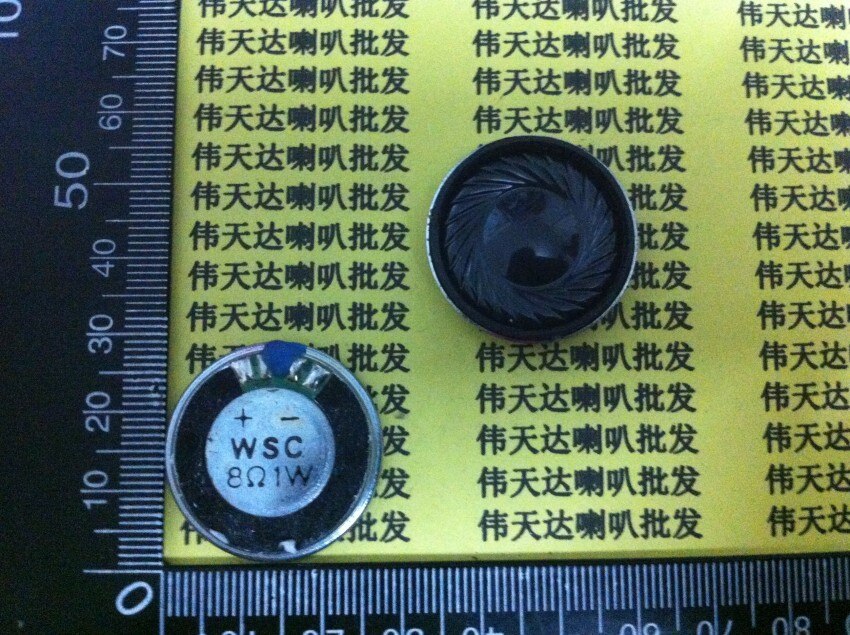 0.5W 8Ohm Altoparlanti Mini Ultra-sottile Horn Speaker Diametro - Foto 9