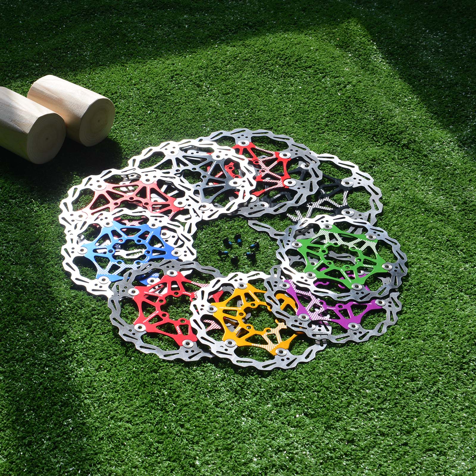 Bike Remschijven Warmteafvoer Drijvende Rotor Ultralight Float Disc Pad 160Mm 180Mm 203Mm Mtb Fiets schijfrem Pad