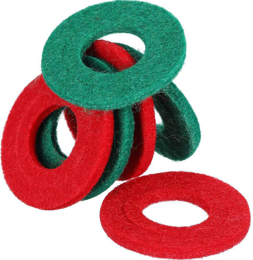 12 Pieces Battery Terminal Anti Corrosion Washers Fiber Battery Terminal Protector (6 Red 6 Green) Battery Anti Corrosion Washer