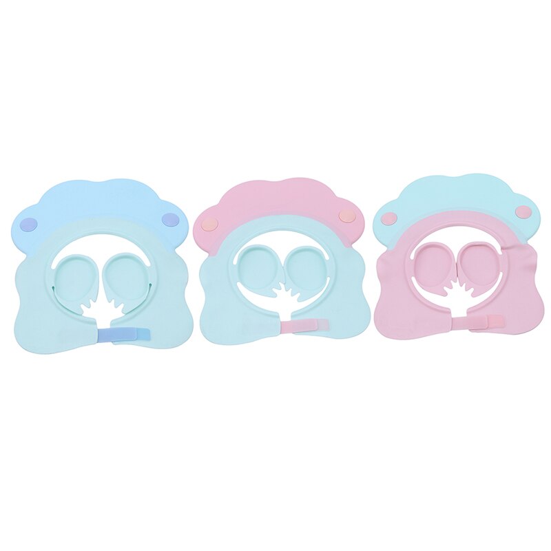 Style Lovely Adjustable Baby Hat Toddler Kids Shampoo Bathing Shower Cap Wash Hair Visor Caps For Baby Care Douchekap