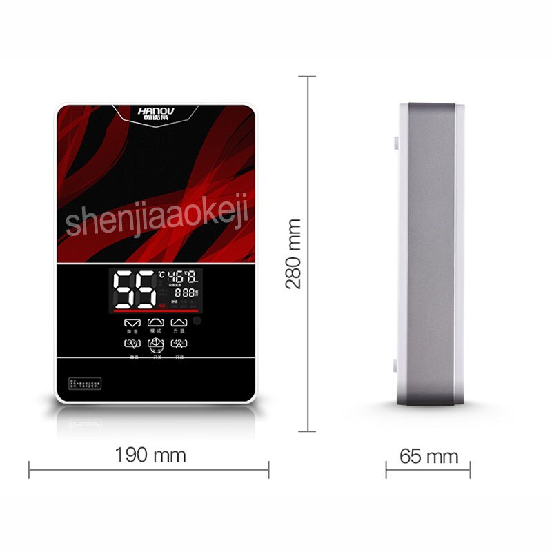 1 pc 220 v Aquecedor Elétrico Instantâneo de Água quente aquecedores de Casa Aquecedor Aquecimento rápido da torneira Do Chuveiro Rega para Cozinha Banheiro