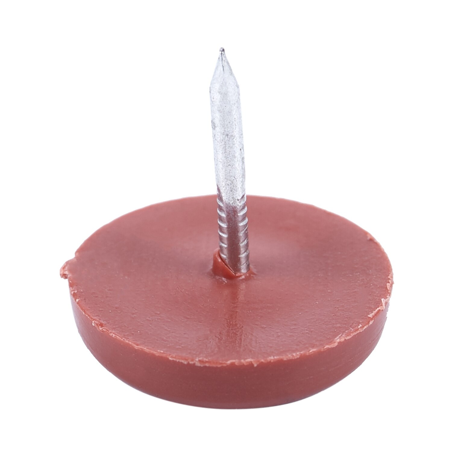 10 plastic 18 mm diameter foot feet rubber feet for furniture, upholstery, brown