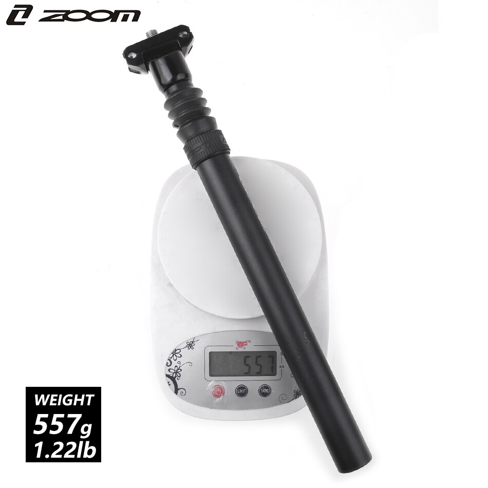 zoom suspensjon setepinne demper sete sykkel setepinne 27.2/30.9/31.6mm x350mm dame sykkel sete rør sykkel deler: Sp  -372 27.2 -350l
