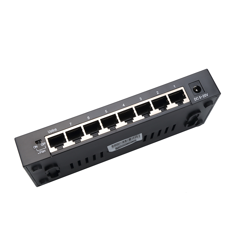 8 Poort Netwerk Ethernet Switch Smart Gigabit Switch 10/100/1000Mbps Netwerk Lan Hub Hoge Prestaties ethernet Switcher